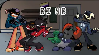 FNF BI-NB but  Whitty, Tabi, Agoti and Tricky joins a Rock Band