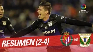 Highlights Real Valladolid vs CD Leganés (2-4)