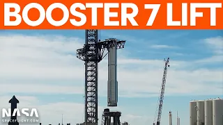 Booster 7 Back At The Pad With 33 Engines For Testing