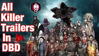 Dead By Daylight - All Killers Trailers - In Order of Release 2019 (As of Update 3.2.1)
