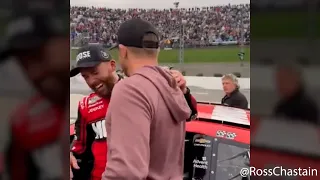 Ross Chastain's wall ride but with Free Bird