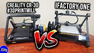 Creality CR-30 versus iFactory3D ONE Belt 3D Printer Discussion