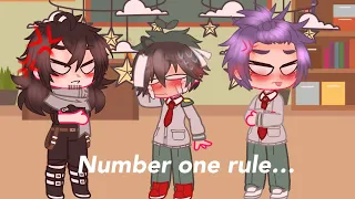 || The number one rule… || Bakudeku || Shinkami || EraserMic || Mha || Dadzawa ||