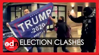 US Election 2020: Clashes in Some US Cities During Election Night Protests