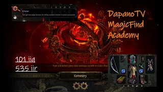 [3.21 POE] 101 Quantity 535 Rarity Magic Find Tornado Shot Build Path Of Exile Deadeye