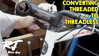 Threaded To Threadless Headset/Fork Upgrade On Vintage Road Bike