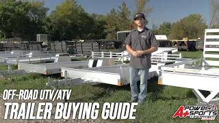 2021 ATV UTV Trailer Buying Guide for 4-Wheelers and Side by Sides