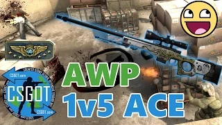 Best 1v5 AWP Ace on Dust2 ever! - CSGOT.com