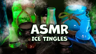 ASMR 🥶 ICE TINGLES FOR  DEEP SLEEP [Dry ice] 💧