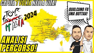 Chi farà la BOTTA? ANALISI PERCORSO e ALTIMETRIE Tour de France 2024