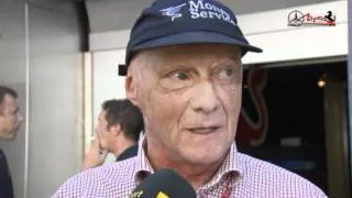 GP Europa 2011 - Intervista a Niki Lauda