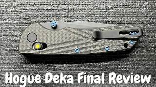 Hogue Knives Deka Series: The Final Review Of An American-Made EDC Knife!