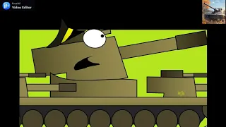 KV 44S Menyerang Benteng Part 3 - Kartun Tentang Tank