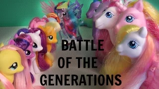 MLP- Battle Of The Generations | G3 VS G4