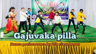 chupultho guchi guchi champake song performance by 7th class boys