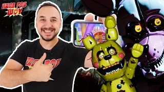 НОВЫЙ #FNAF 6 НА ТЕЛЕФОНЕ! ПАПА РОБ играет! 13+