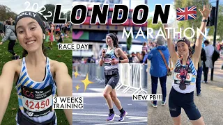 THE LONDON MARATHON 2022 | Can I set a new PB with 3 weeks training? 😳