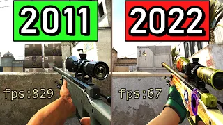 САМАЯ ПЕРВАЯ CS:GO 2011 BETA! ЧТО СТАЛО С FPS? ПОЧЕМУ БЫЛО ЛУЧШЕ?