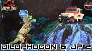 Hasbro Transformers & Jurassic Park Collaborative Dilophocon & Autobot JP12 Jeep