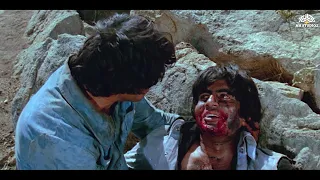 जय तेरी कसम एक एक को चुन चुन के मरूंगा - Sholay Emotional Scene - अमिताभ,धर्मेंद्र Sholay