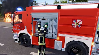 Emergency Call 112 - Belgian Water Cannon Responding! 4K