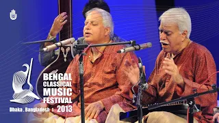 Pt Rajan Misra and Pt Sajan Misra at Bengal Classical Music Festival 2013
