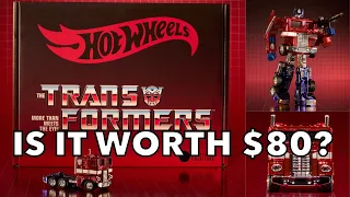 Hot Wheels x Transformers Optimus Prime: Is It Worth $80?