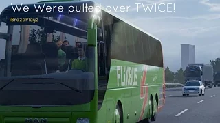 Fernbus Coach Simulator -  WE WERE PULLED OVER TWICE! Braunschweig to Berlin Timelapse