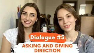 UKRAINIAN DIALOGUES for beginners. Episode #5 ASKING AND GIVING DIRECTION