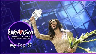 Eurovision 2014 - My Top 37 (ESC Throwback)