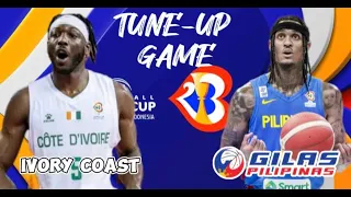 LIVE GILAS PILIPINAS | GILAS PILIPINAS VS IVORY COAST | PLAY BY PLAY AND SCOREBOARD | COMMENTARY