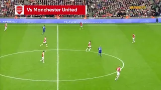 ARSENAL POSSESSION THAT DESTROYED MANCHESTER UNITED