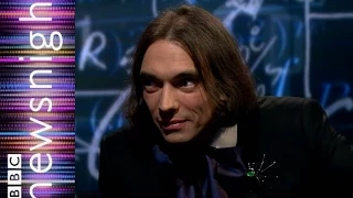 Let yourself flow through the equations says mathematician Cedric Villani - Newsnight