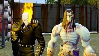 Ghost Rider vs Death From Darksiders 2
