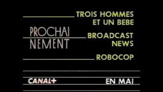 CANAL+ Ba, Cinéma, ba Prochainement, sponsor Seïko, Jingle Cinéma vert