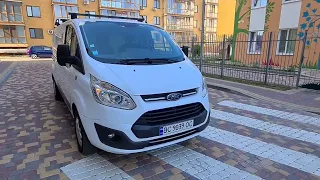 Відмінний FORD TRANSIT CUSTOM 2017 рік, 2,0 дизель! Пробіг 195тис. Продаж - Вінниця!