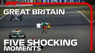 Five Shocking Moments From The British Grand Prix