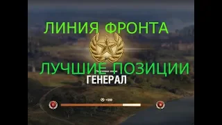 ЛИНИЯ ФРОНТА-ЛУЧШИЕ ПОЗИЦИИ генерал обеспечен  WOT-профи