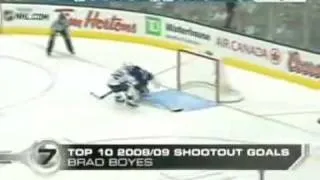 NHL Top 10 Shootout Goals 08-09