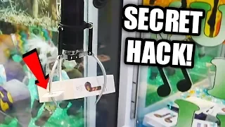 SECRET HACK TO WIN FROM CLAW MACHINES!! (AIRPODS!?)