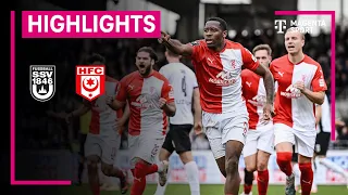 SSV Ulm 1846 - Hallescher FC | Highlights 3. Liga | MAGENTA SPORT