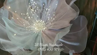 Cây hoa vải voan, cây hoa vải khổng lồ (2R Flower Handmade)