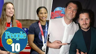 Team USA Gymnasts Open Up About Simone Biles Plus Maks & Val Chmerkovskiy Join Us | PEOPLE in 10