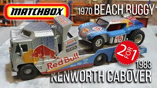 MATCHBOX Restoration & Custom : 1983 Kenworth Cabover & 1970 Beach Buggy