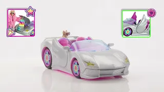 Barbie Extra Silver Car with Pet Puppy & Accessories - Smyths Toys