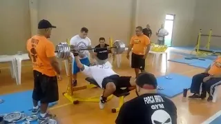 Campeonato Seu João de Supino Raw categoria acima de 100 kg