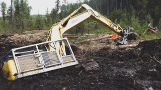 Спасение лесозаготовительной техники.