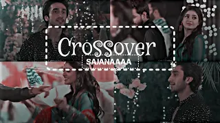 Hamza Sohail • Sehar khan ft. Saajana ~ a crossover. #farmeed #fairytale #hamzasohail #seharkhan