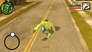 Gta San Andreas Hulk Mod android video #gta #gtasanandreas