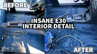 Mice Ridden BMW E30 Interior Gets an Insane Transformation | Budget Build E30 Ep. 2